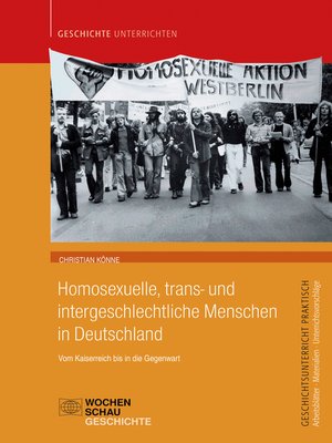 cover image of Homosexuelle, trans- und intergeschlechtliche Menschen in Deutschland